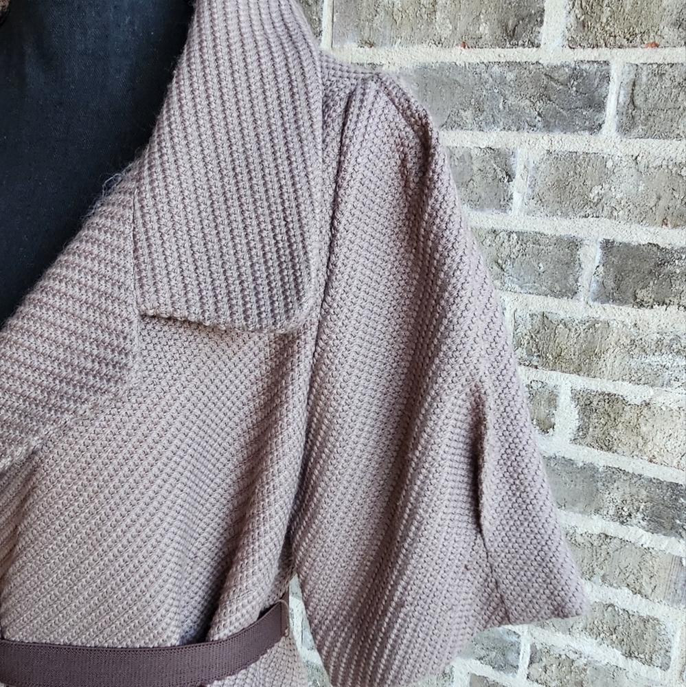 Vera Wang Short Sleeve Trench Coat Sz‎ Medium. - Picture 2 of 8